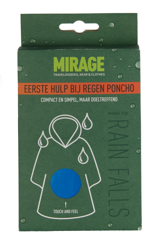Puch Regen Poncho blau eine Größe