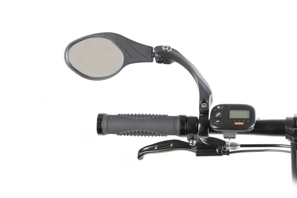 Mirage Lenkerspiegel links 9 cm schwarz