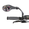 Mirage Lenkerspiegel links 9 cm schwarz