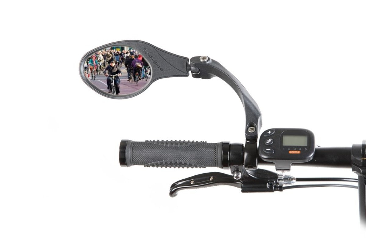 Mirage Lenkerspiegel links 9 cm schwarz
