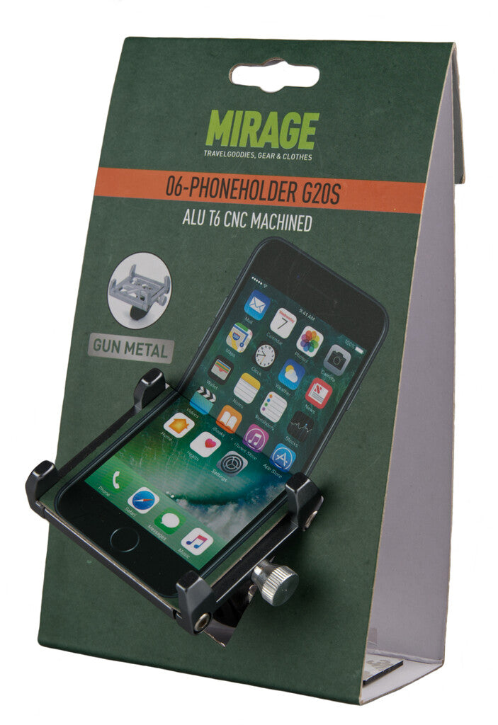 Telefonhalter Mirage G20 Aluminium - grau