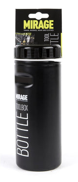 Mirage Tools Werkzeugkasten Wasserflasche 500ml schwarz auf Karte - afbeelding 2