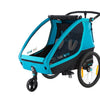 Mirage Tommy Children's Bike Cart - Aluminiumrahmen, Lebend, 3 -Point Gordel, Blau, 2021