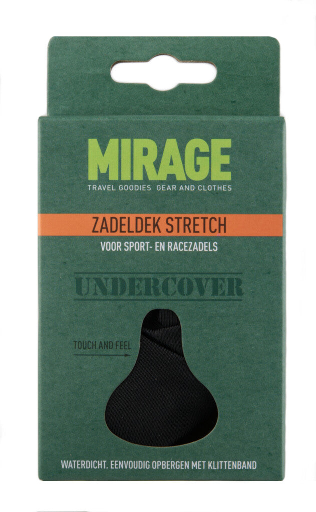 Schabracke Mirage Sport Race - Stretch-Nylon - Schwarz