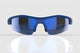 Mirage Sonnenbrille Sport mit 3 Paar Gläsern blau schwarz