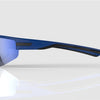 Mirage Sonnenbrille Sport mit 3 Paar Gläsern blau schwarz