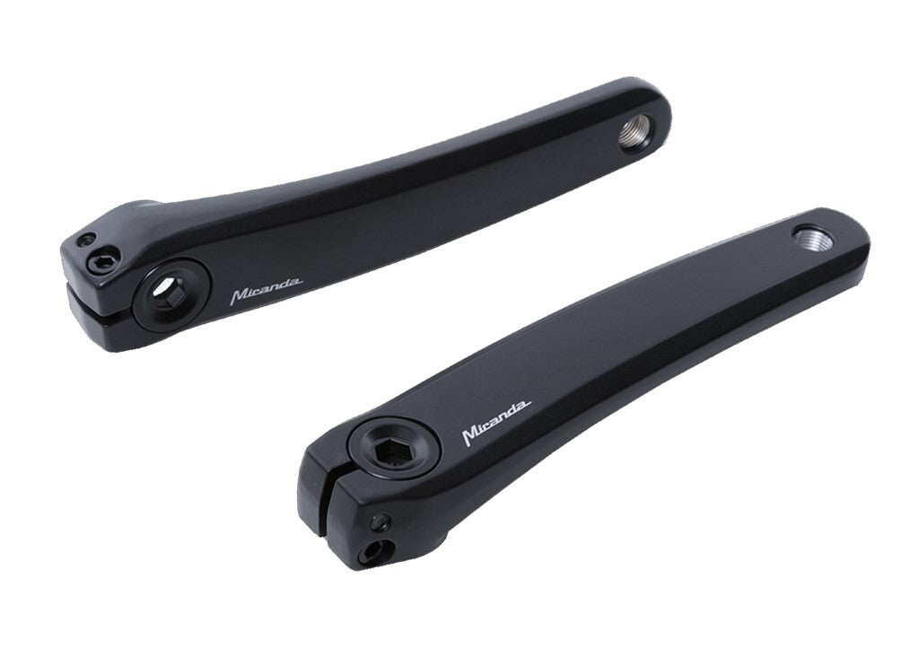 Miranda shimano schritte delta s kurbelgarnitur 165mm schwarz
