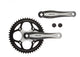 Miranda Crankkel 48T Miranda 1+ für 3 32 Halskette Aluminium Schwarz
