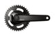 Miranda Crankkel 38t Miranda 170 mm Kurbelarm mit Scheibe 9,5 cm Schwarz