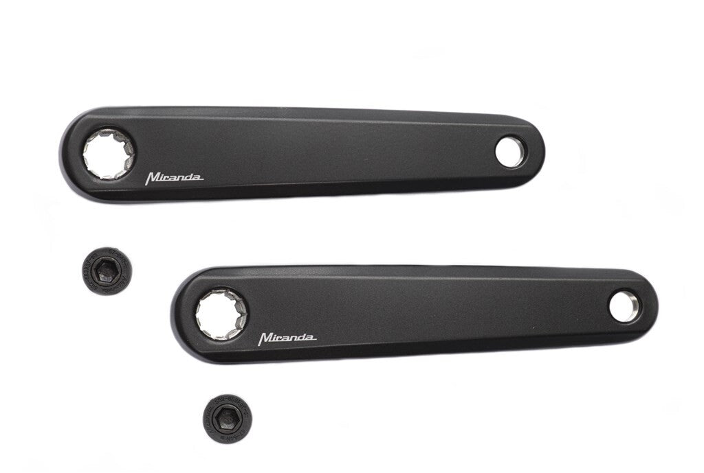Kurbelgarnitur E-Bike Delta Bosch 170 mm schwarz