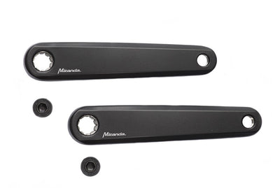 Kurbelgarnitur E-Bike Delta Bosch 170 mm schwarz