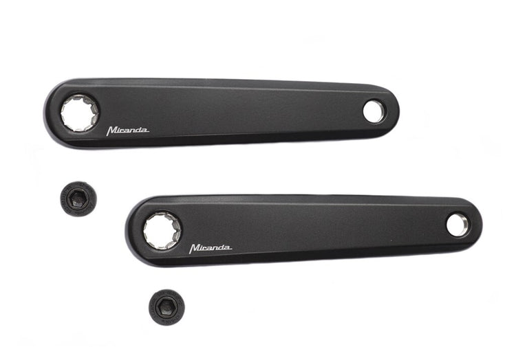 Kurbelgarnitur E-Bike Delta Bosch 170 mm schwarz