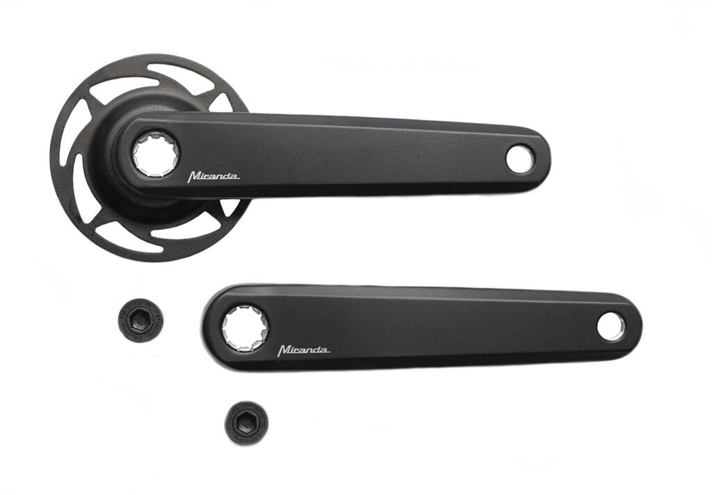 Miranda E-Bike Kurbelgarnitur bosch 2 isis delta 170mm schwarz + r-ring 857720
