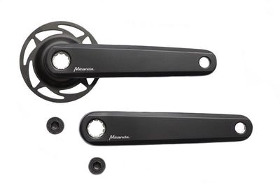 Miranda E-Bike Kurbelgarnitur bosch 2 isis delta 170mm schwarz + r-ring 857720