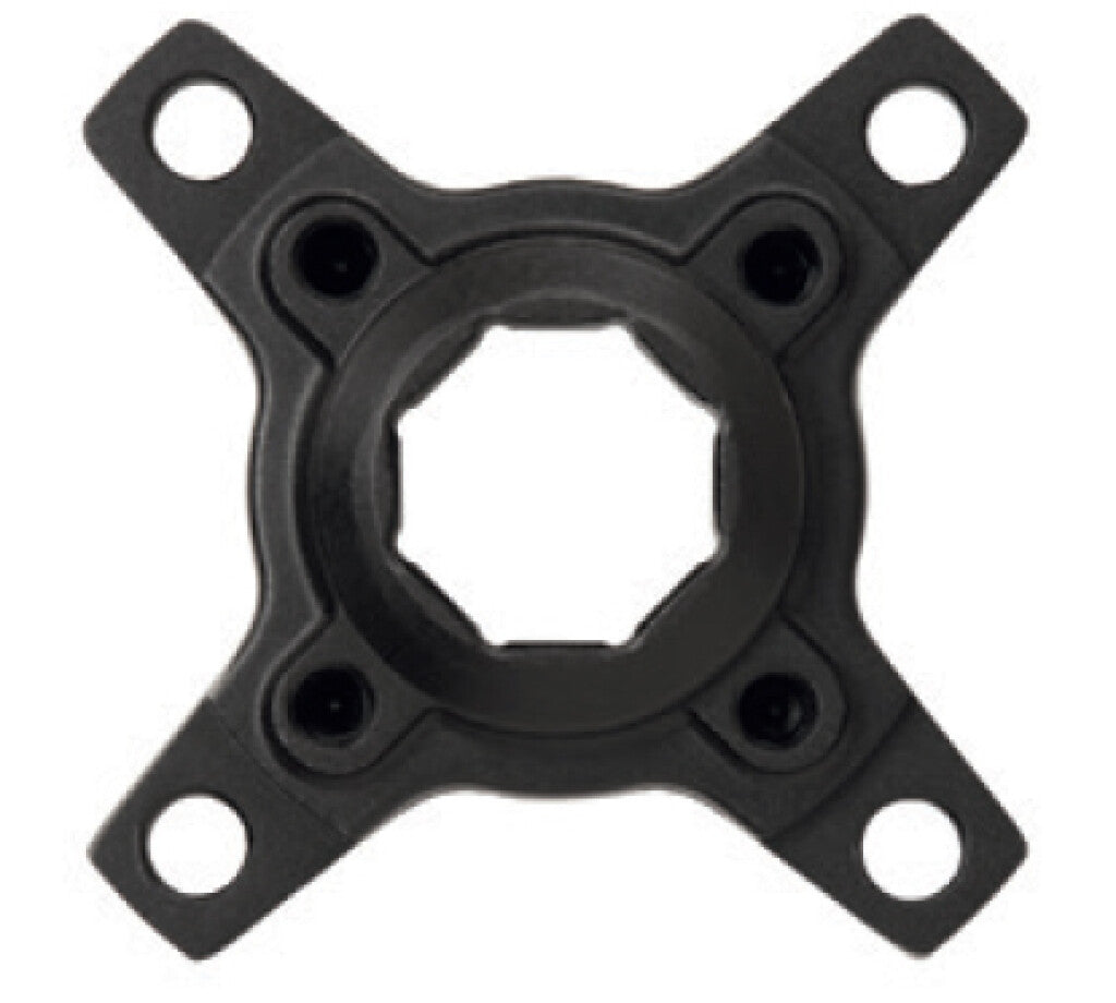 Miranda Kurbelspinne 58 mm 104 mm Brose 4 Arm Alu schwarz