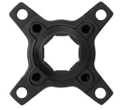 Miranda Kurbelspinne 58 mm 104 mm Brose 4 Arm Alu schwarz