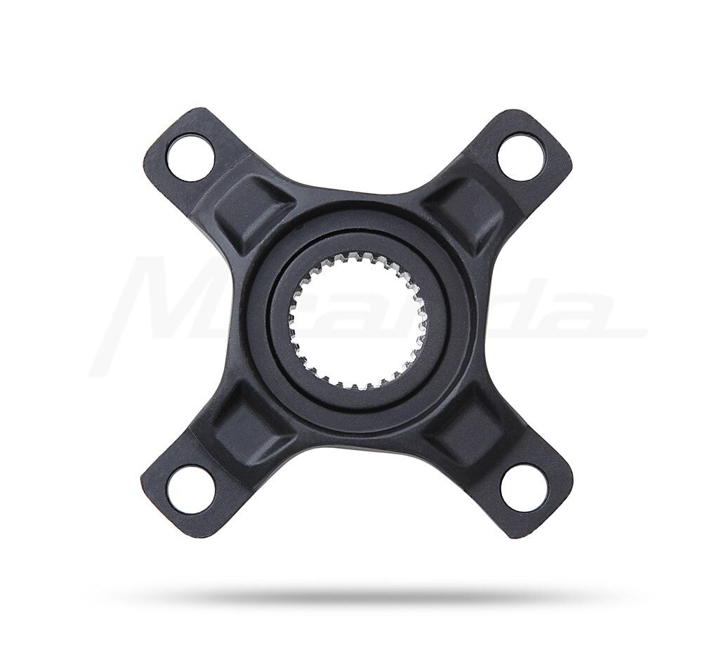 Spinnen 4-Arm BCD104 PW Motor Alu. Schwarz