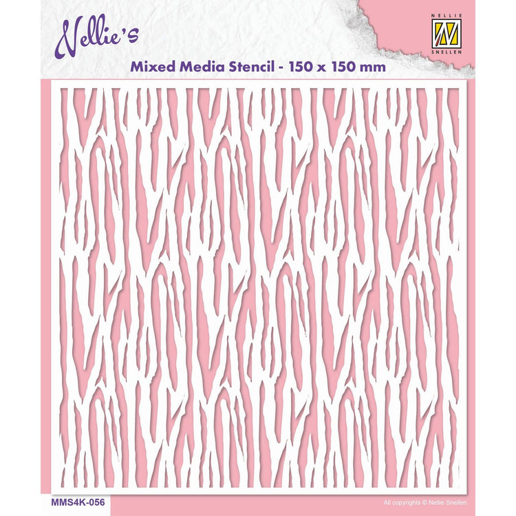 Nellies Wahl • Schablonenzebra