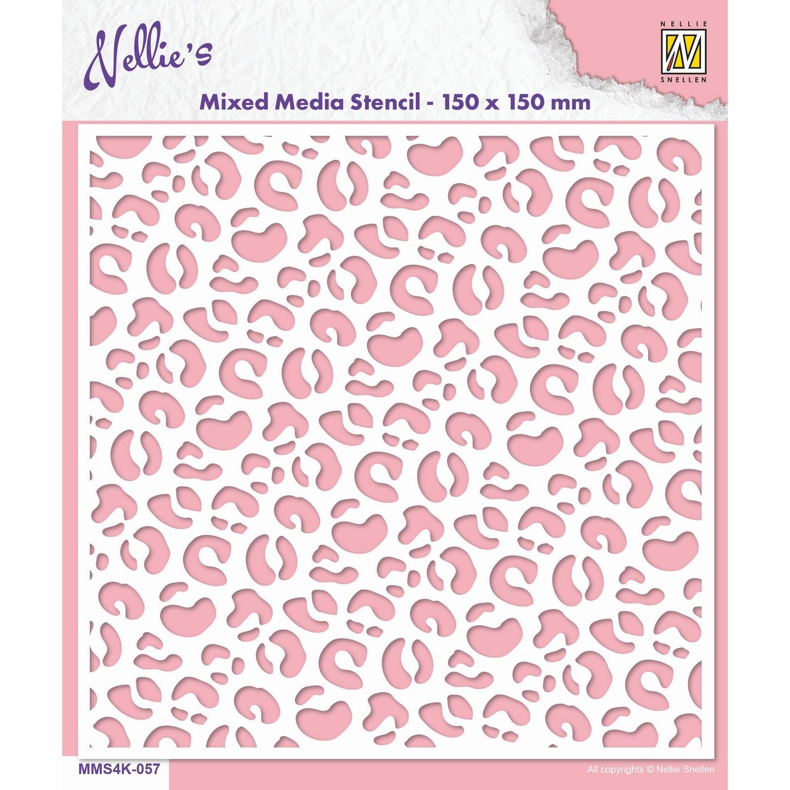 Nellies Wahl • Schablonenleopard