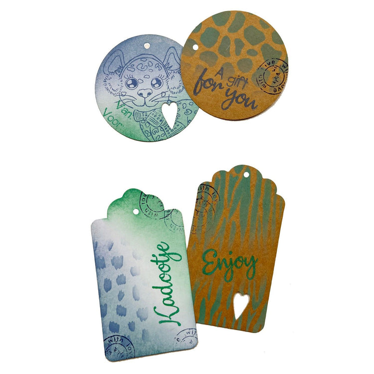 Nellies Wahl • Schablonen-Tierdrucke
