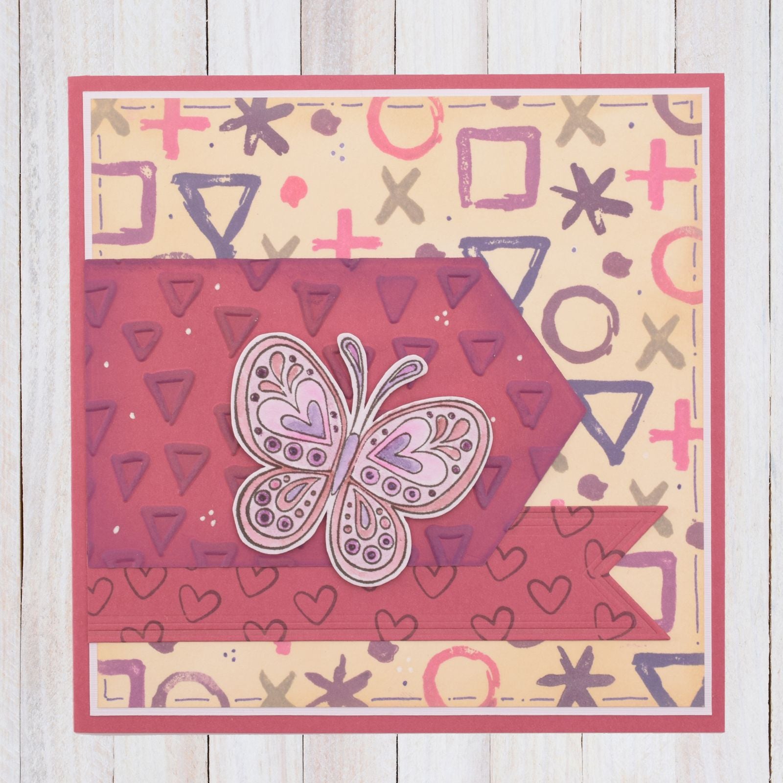 Nellies Wahl • Vorlage Dreiecke 15x15cm
