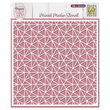 Nellies Wahl • Vorlage Dreiecke 15x15cm - afbeelding 1
