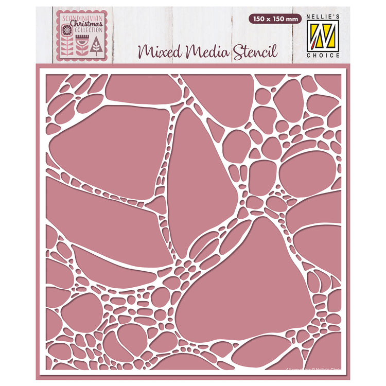 Nellies Wahl • Farbtropfenschablone 15 x 15 cm