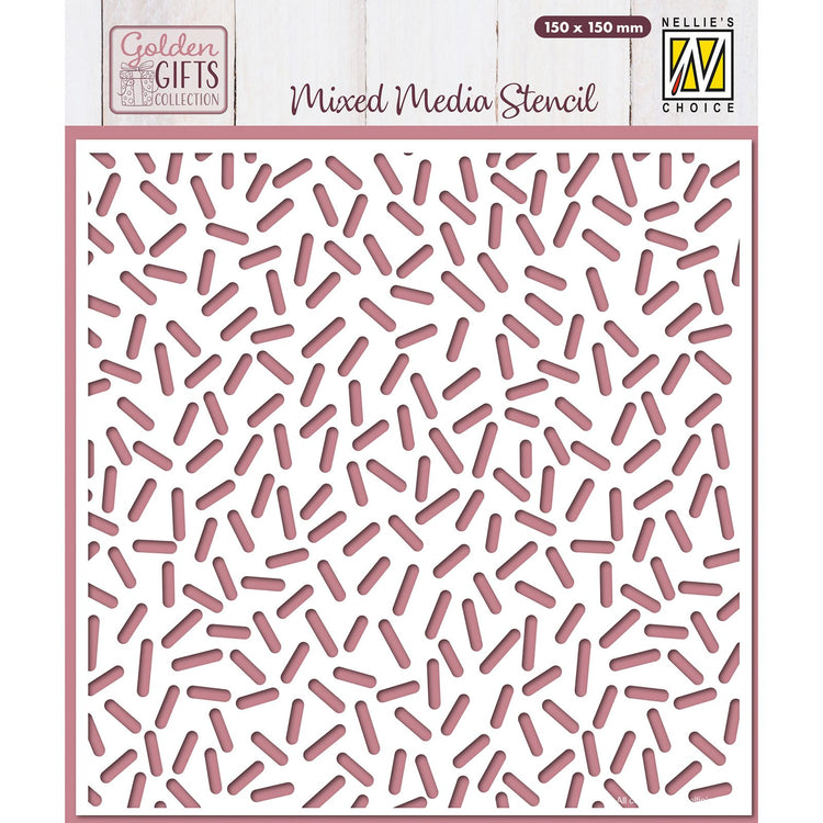 Nellies Wahl • Konfetti-Schablone 15 cm x 15 cm