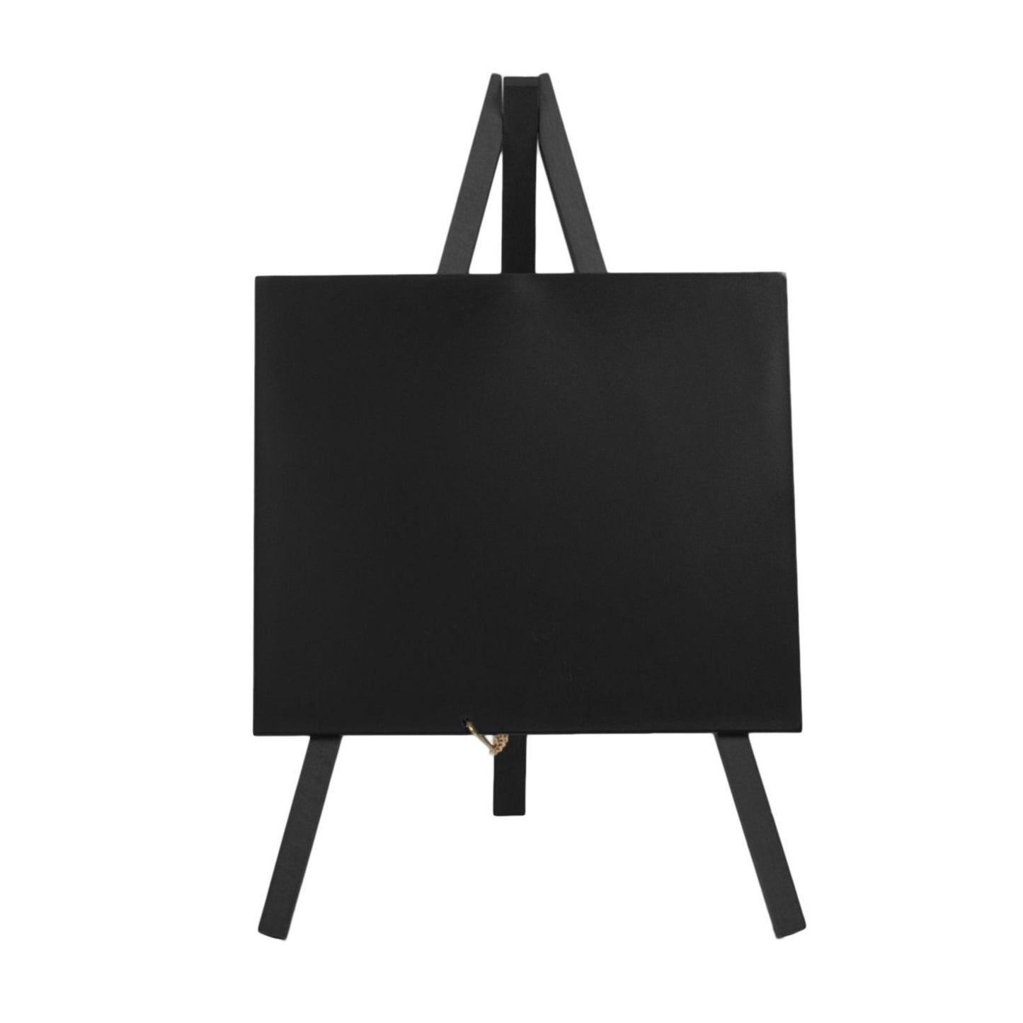 Markenlose Securit • Mini-Stativ-Tischtafel schwarz lackiert