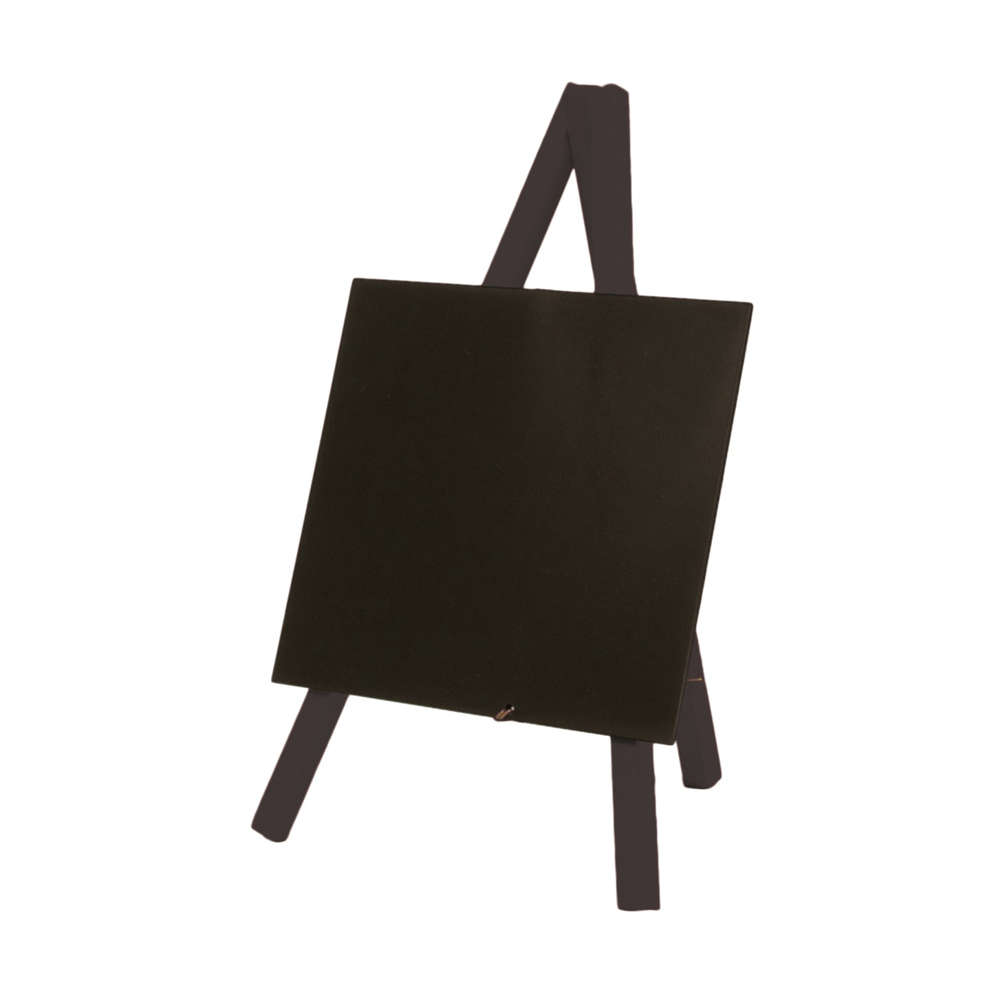 Markenlose Securit • Mini-Stativ-Tischtafel schwarz lackiert