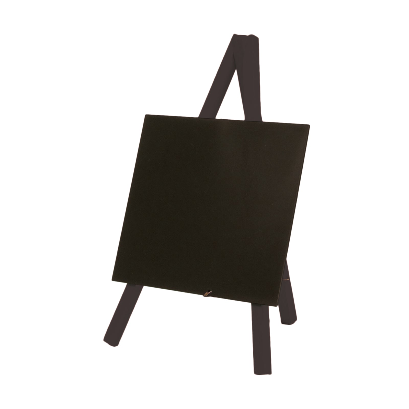 Markenlose Securit • Mini-Stativ-Tischtafel schwarz lackiert