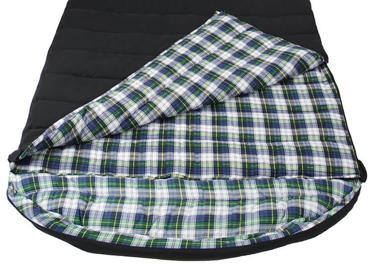 Oventure - Oventure Tundra Doppelschlafsack - schwarz