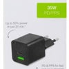 Mobilize USB + USB-C Schnellladegerät 30W schwarz - 9550191