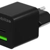Mobilize USB + USB-C Schnellladegerät 30W schwarz - 9550191