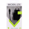 Mobilize USB-Heimladegerät 3100 mA schwarz + Micro-USB-Kabel