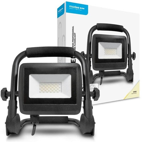Modee LED-Bauleuchte 30W auf Stativ 4000K IP65 - 5017591
