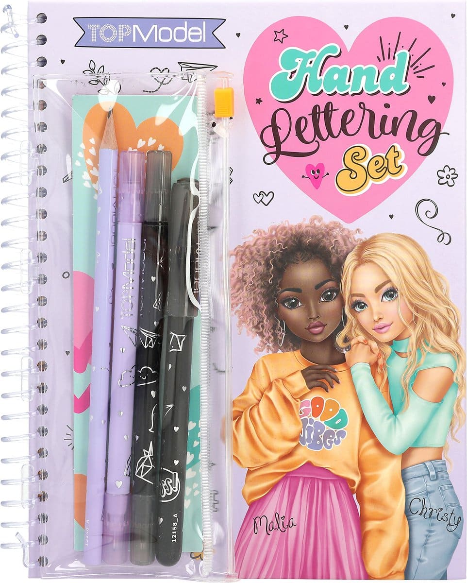 Top -Modellhandschriftenset