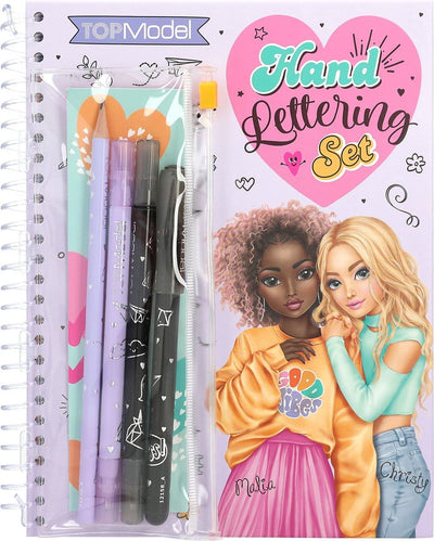 Top -Modellhandschriftenset