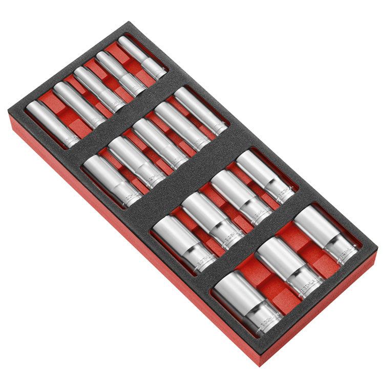 Facom Modul lange 6-seitige Steckdosen 1 2 Zoll