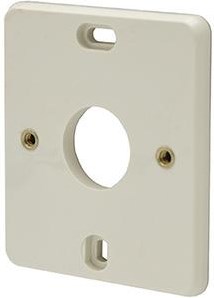 Montageplatte Perilex Aufputz creme mit Lochkraft - 4050735