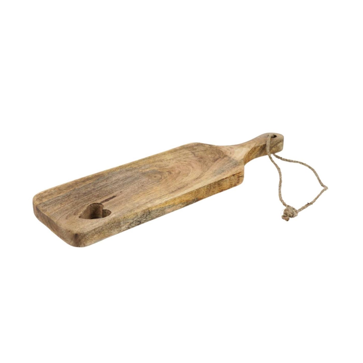 Servierbrett Herz Mangoholz 40cm