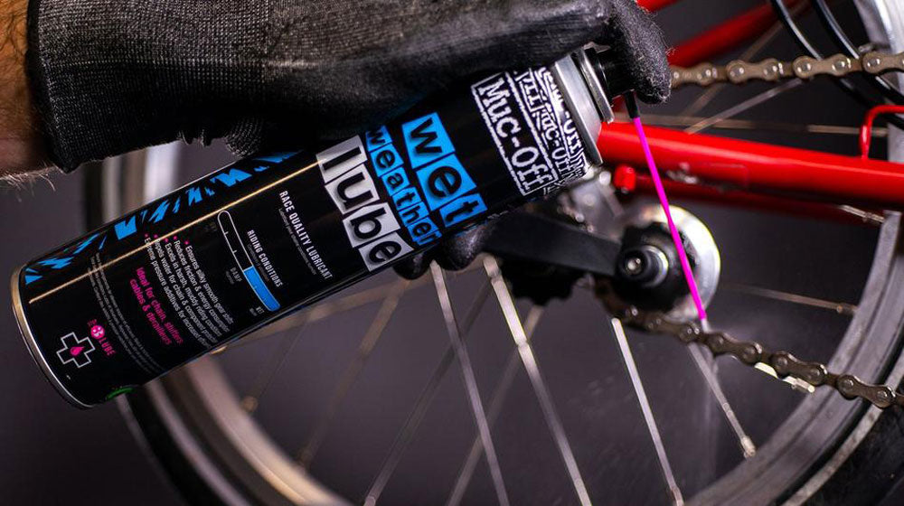 Muc-off Nasswetter-Schmierspray, 400 ml