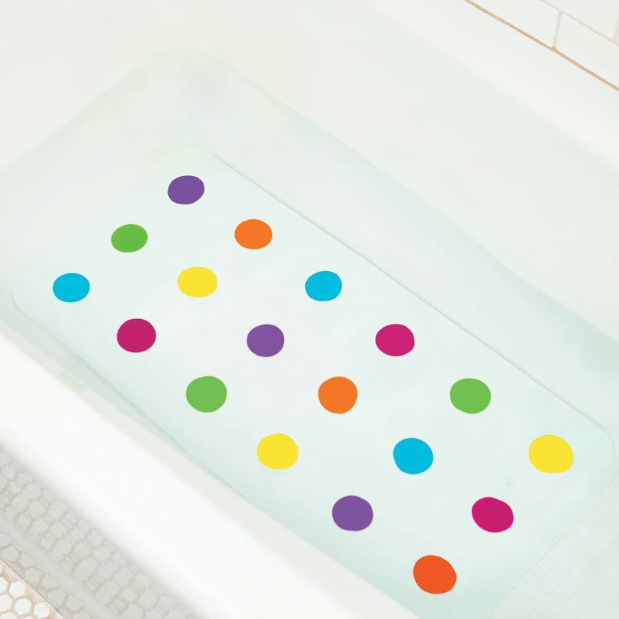 Munchkin Anti-Rutsch-Badematte – Duschvorleger – Badematte mit Punkten für Kinder – für Badewanne und Dusche – Anti-Rutsch-Matte – 77 x 35 cm