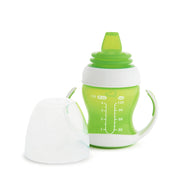 Munchkin Übergangsbecher – sanfter Becher – Übergangsbecher – Anti-Auslaufbecher für Babys – ab 4 Monaten – 118 ml – grün – Trinkbecher - afbeelding 2