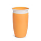Munchkin Miracle Anti-Leck 360° Trinkbecher – Trinkbecher – Übungsbecher für Baby und Kind – 296 ml – Orange