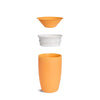 Munchkin Miracle Anti-Leck 360° Trinkbecher – Trinkbecher – Übungsbecher für Baby und Kind – 296 ml – Orange