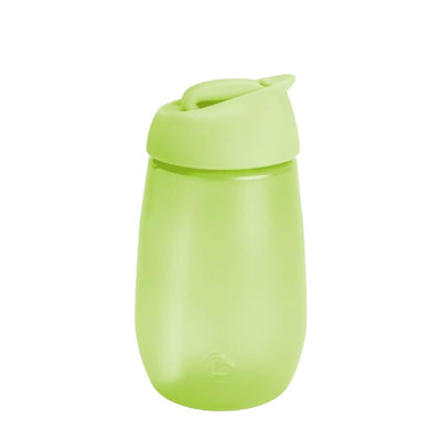 Munchkin-Strohbecher – auslaufsicherer Trinkbecher – einfache Reinigung – leicht zu reinigen – spülmaschinenfest – Trinkbecher für Baby und Kind – 296 ml – grün