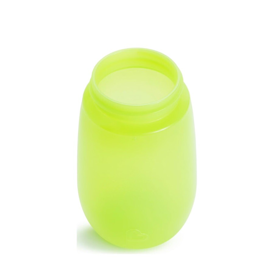 Munchkin-Strohbecher – auslaufsicherer Trinkbecher – einfache Reinigung – leicht zu reinigen – spülmaschinenfest – Trinkbecher für Baby und Kind – 296 ml – grün