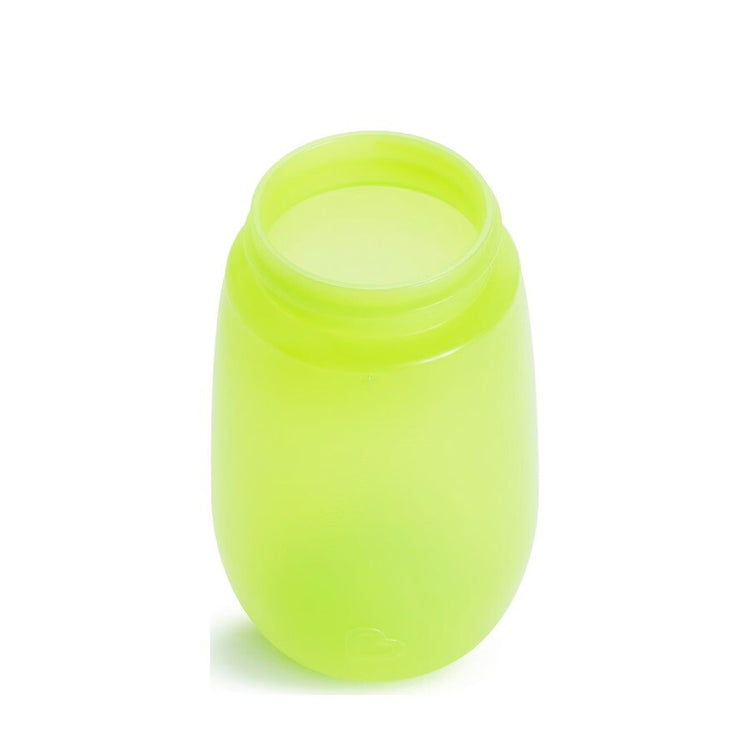 Munchkin-Strohbecher – auslaufsicherer Trinkbecher – einfache Reinigung – leicht zu reinigen – spülmaschinenfest – Trinkbecher für Baby und Kind – 296 ml – grün