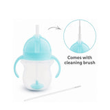 Munchkin Tip Sip Anti-Spill-Strohhalmbecher – Trinkbecher mit Strohhalm – spülmaschinenfest – ab 6 Monaten – 207 ml – grün – Trinkbecher mit Strohhalm - afbeelding 5